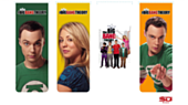 Big Bang Theory - Magnetic Bookmarks Of Cast (Set of 4)